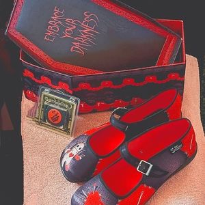 Chocolaticas® Voodoo Women's Mary Jane Flat by Hot Chocolate Design